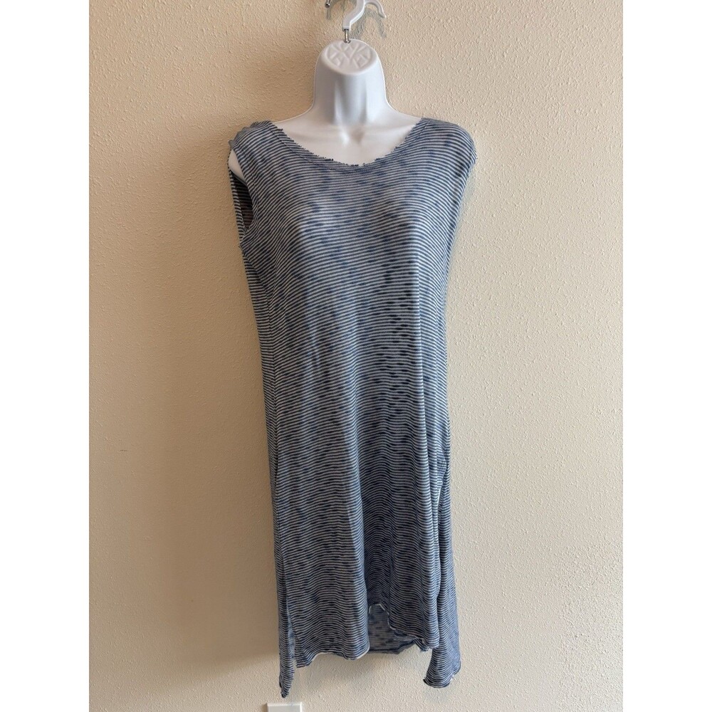 NWT Hem & Thread Size Small Striped Hooded‎ Midi Dress Beach Cover up